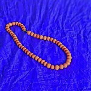Elegant Coral Beaded Necklace
